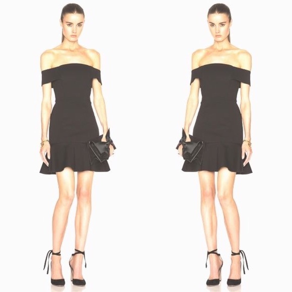 Nicholas Off The Shoulder Mini Dress - Picture 2 of 8